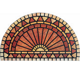 ubdyo Welcome in Style front door mat traps dirt at the entry and looks inviting.