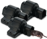 UCatch 3-pack rat traps with dual-entry design for versatile control.