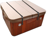 UCEDER hot tub cover wind straps with end clips for secure attachment