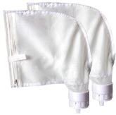 UCEDER Polaris 360/380 zipper bag open for easy cleaning and replacement.