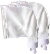 UCEDER nylon mesh pool bag with zippered opening for easy debris retrieval.