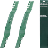 UDC Parts 131-4547-03 lawn mower blade for Toro Recycler front view shows durable steel construction.