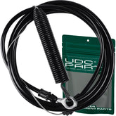UDC Parts 532435110 clutch cable closeup showing robust construction for smooth operation