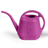 UFANME Rose Red watering can, side view, long spout for precise indoor watering.