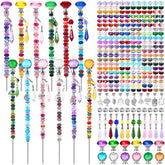 UFU 9.8-inch fairy wand rod-assembly with sturdy garden stakes.