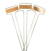 Ugold copper plant label pack showing durable 30-count markers for garden labeling.
