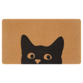 UINI cat welcome mat for the front door in 17x30 inches, adds charm and practicality.