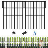 ULIOK Animal Barrier Fence 27ft panel system enables easy garden border setup.
