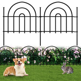ULIOK decorative garden fence 32 panels border for elegant yard edging