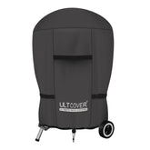 ULTCOVER Charcoal Kettle Grill Cover on a 22-inch grill protects from rain and dust