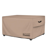 ULTCOVER rectangular fire pit cover protects 44x28 inches from rain and debris.