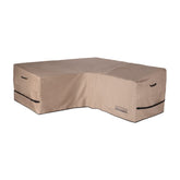 ULTCOVER patio V-shaped sofa cover waterproof 85-inch wide protects outdoor furniture.