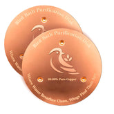 Ulycon bird bath purification disk 2-pack keeps water cleaner for birds.