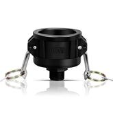 UMETASS tote fittings 2in camlock connection for secure transfer.