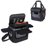 Undomip carrying bag front view with a durable shell for power station storage on the go.