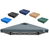 UNICAMPER 10x10 canopy top with vent detail for quick setup and airflow