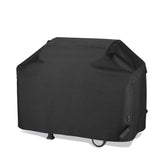 Unicook 65-inch grill cover front view showing full weather protection.