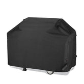 Unicook 75 inch grill cover, front view, protects your barbecue from sun and rain