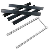 Uniflasy 7507 burner tubes installed for even heat distribution.