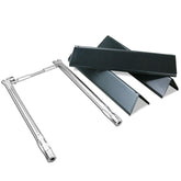 Uniflasy 7635 flavorizer bars set in porcelain steel for Weber Spirit grill