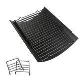 Uniflasy adjustable ash pan shows flexible length to fit many grills.