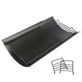 Uniflasy adjustable ash pan length range enables flexible grill compatibility