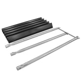 Uniflasy burner tubes for Weber Genesis — durable stainless steel heat tubes.