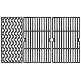 Uniflasy cast iron grate installed on a Dynaglo 4 burner for even heat.