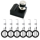 Uniflasy DHL-128-6Q igniter kit with six outlets for Nexgrill compatibility.