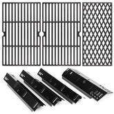 Uniflasy porcelain steel heat plate for Dyna-Glo delivers even heat