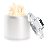 Uniflasy Fire Pit Lid fits Solo Stove Bonfire 2.0 for 19.5-inch round pits.