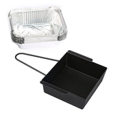 Uniflasy Nexgrill drip pan attached for easier grease management
