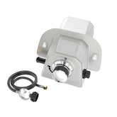 Uniflasy Karu 12 gas burner attachment delivers propane heat for even crispy crust.