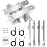 Uniflasy Nexgrill burners 4-pack deliver even heat distribution for consistent grilling.