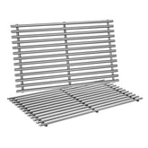 Uniflasy Spirit stainless steel grate front view for durable grilling