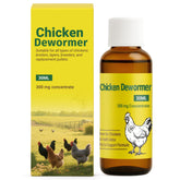 Unikuche lvermect chicken dewormer bottle pour demonstrates easy dosing for stress-free flock care.