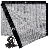 UNIUP 70% aluminum shade cloth panel in 6.5x8 ft blocks sun while staying breathable.
