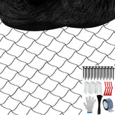 Unves bird netting 50x50 ft shields garden crops from birds
