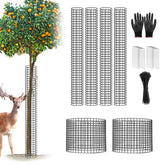 UQM 48-inch tree trunk protector mesh, durable shield for safe growth and airflow