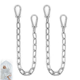 Urkupoo 2-pack heavy-duty chains for 30-inch swing extension, ideal for porch swings.