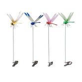 Urnuos dragonfly clip indoor and outdoor deterring pests in garden and patio