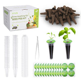 URUQ hydroponic pods kit with sponges ready for reliable indoor herb growth