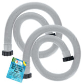 US Pool Supply above-ground hose pack of 2 offers secure connections and easy setup.