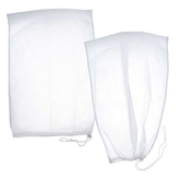 U.S. Pool Supply fine mesh filter bag for leaf vacuum with large 16x20 opening captures fine debris