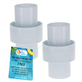 US Pool Supply hose connector adapter 1.5 inch male to male connects two vacuum hoses