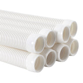 US Pool Supply eight-piece 40-inch hose sections connected for extended cleaning reach