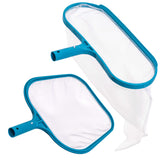 U.S. Pool Supply skimmer net 12x12 frame captures fine debris safely in pools.