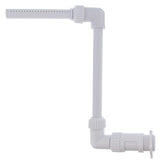 US Pool Supply waterfall fountain showing adjustable spray distance for a customizable pool ambiance.