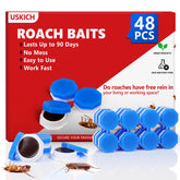 USKICH 48Pack Roach Gel Bait pack-front shows value and ready-to-use design.