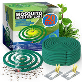 USKICH mosquito coil pack for outdoor use deterring mosquitoes with plant-based oils.